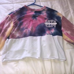 tie dye long sleeve